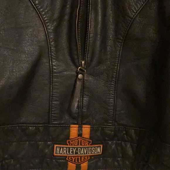 Harley-Davidson Leather Riding Jacket - Picture 5 of 12